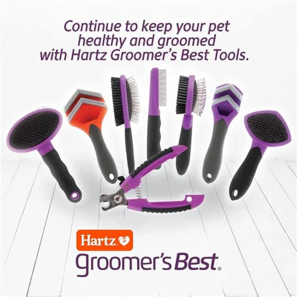 Small Combo Brush for Cats and Small Dogs, Pet Comb